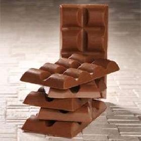 Milk chocolate french cookie bar