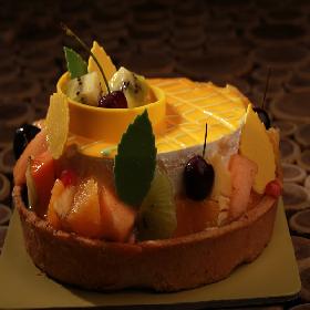 tropical fruit 750gms online cake delivery