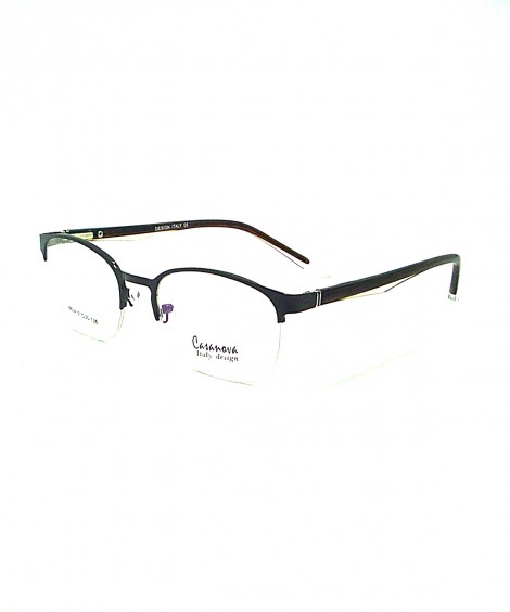 Casanova Half Rim Metal / Acetate Frame