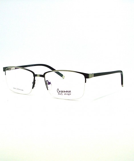 Casanova Half Rim Metal / Acetate Frame