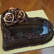 Heart Shape Dutch Truffle Chocolate Cake 1kg