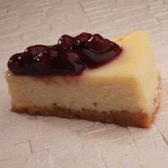 baked cherry cheese cake pastry