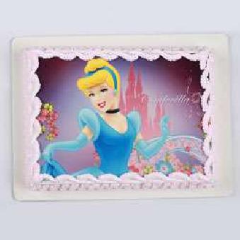 Disney Cinderella Eggless Photo Cake home delivery