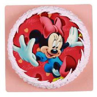 Minnie Eggless Photo Cake