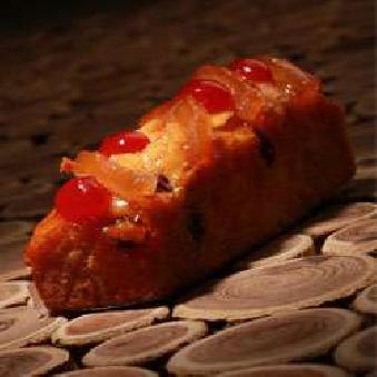 Small Candid Orange fruit Cake
